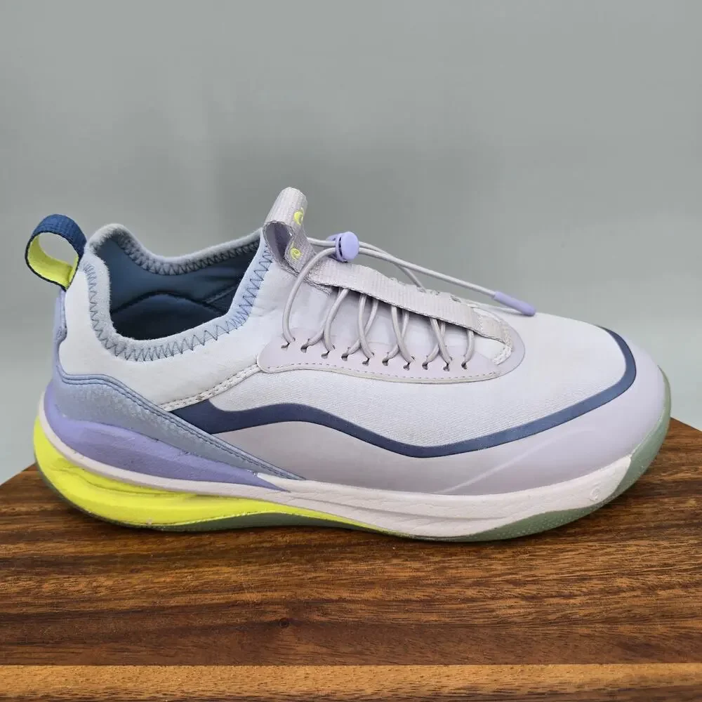 Clove Shoes Womens 8.5 M Lilac Lime Low Drawstring Professional Nursing Sneakers